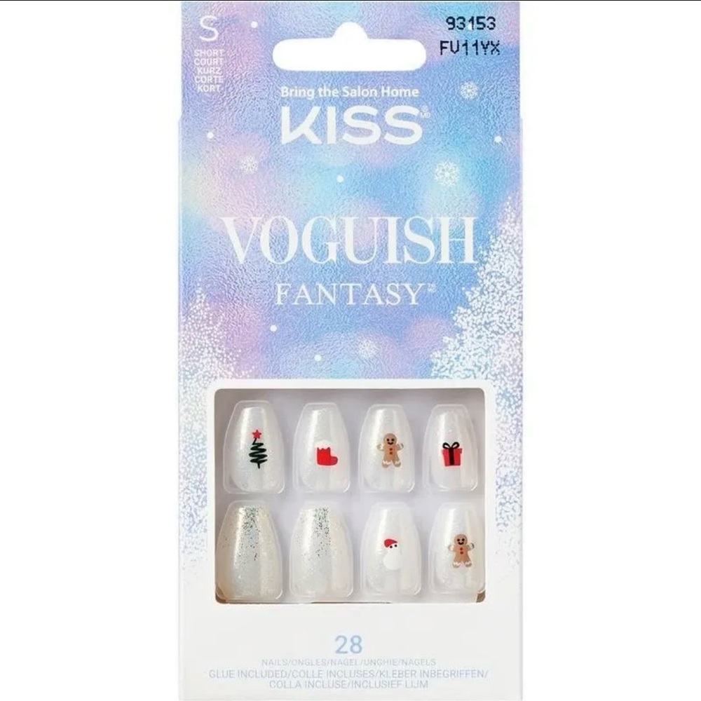 KISS Voguish Fantasy Holiday Nail Set